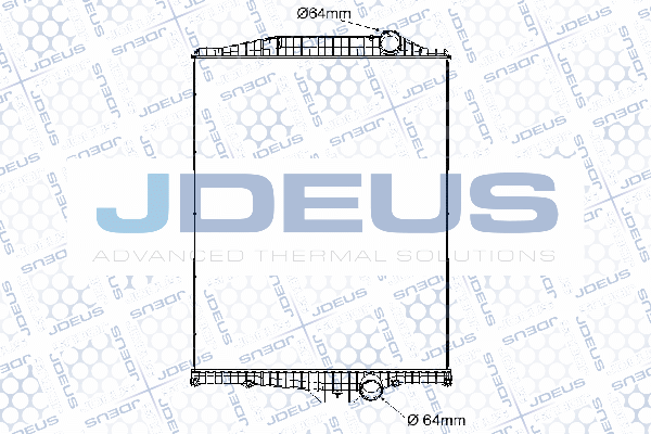 Radiator, engine cooling (131M03B)