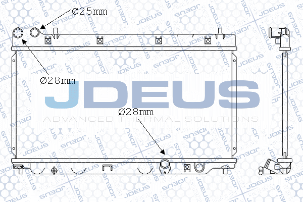 Radiator, engine cooling (M-0130250)