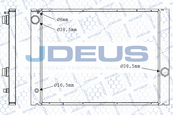 Radiator, engine cooling (005M33A)