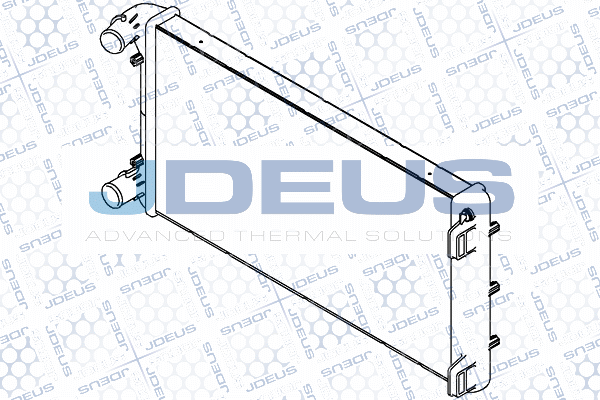 Radiator, engine cooling (RA0110730)
