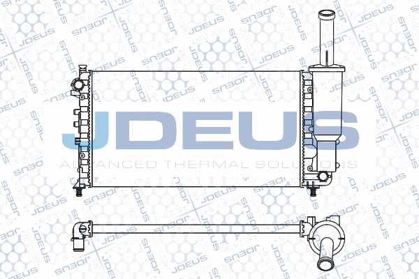 Radiator, engine cooling (M-011063A)