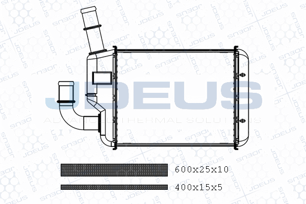 Heat Exchanger, interior heating (M-2300760)