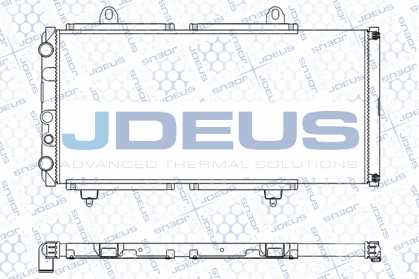 Radiator, engine cooling (M-011007A)