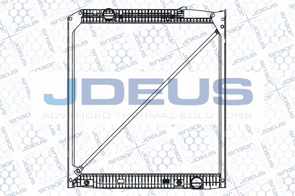 Radiator, engine cooling (M-1170100)