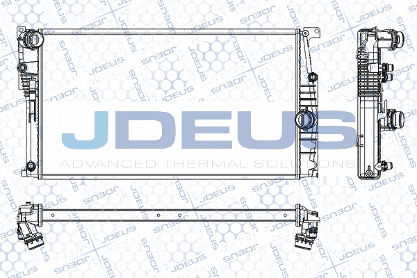 Radiator, engine cooling (RA0050810)