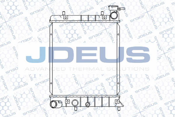 Radiator, engine cooling (054M18)