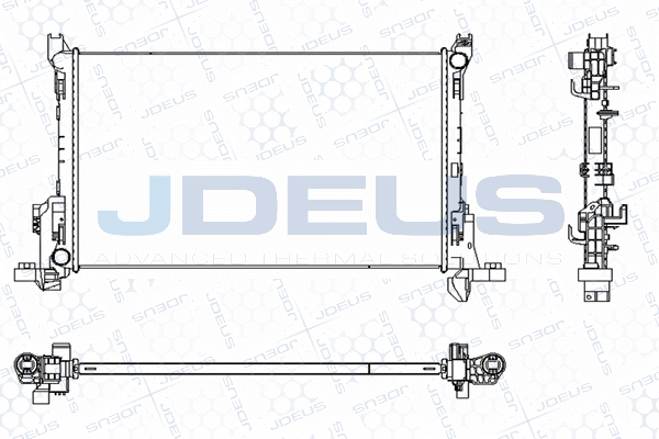 Radiator, engine cooling (M-0231150)