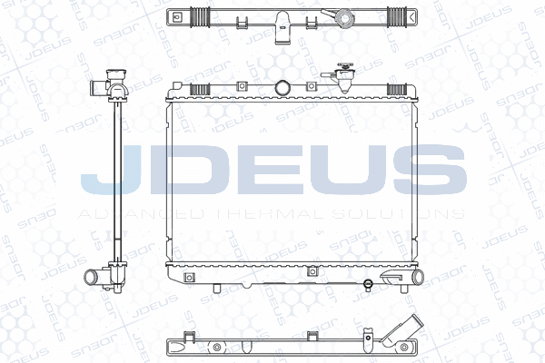 Radiator, engine cooling (M-0650020)