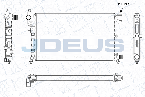 Radiator, engine cooling (M-0210271)