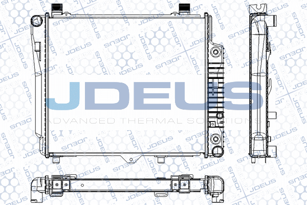 Radiator, engine cooling (RA0170390)