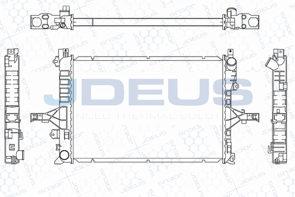 Radiator, engine cooling (M-0310530)