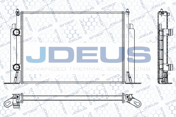 Radiator, engine cooling (RA0110861)