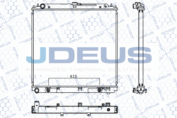Radiator, engine cooling (M-0190340)