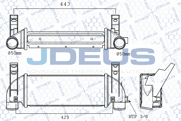 Charge Air Cooler (M-812110A)