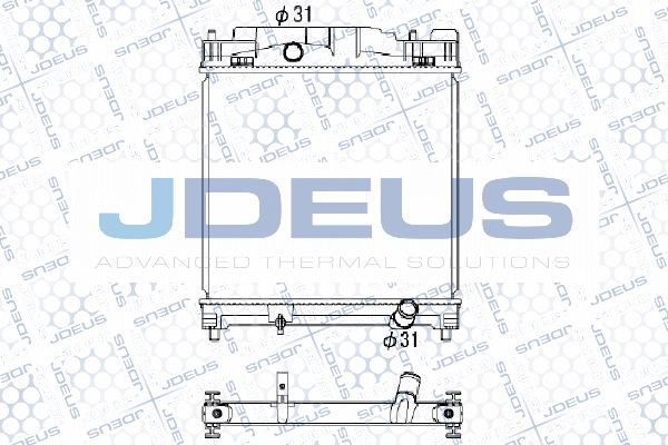 Radiator, engine cooling (M-0280730)