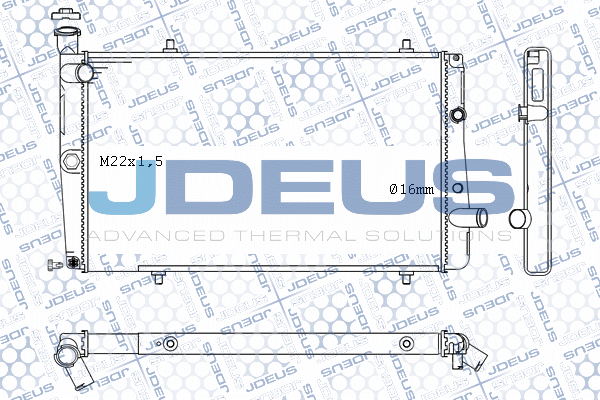 Radiator, engine cooling (M-0210070)