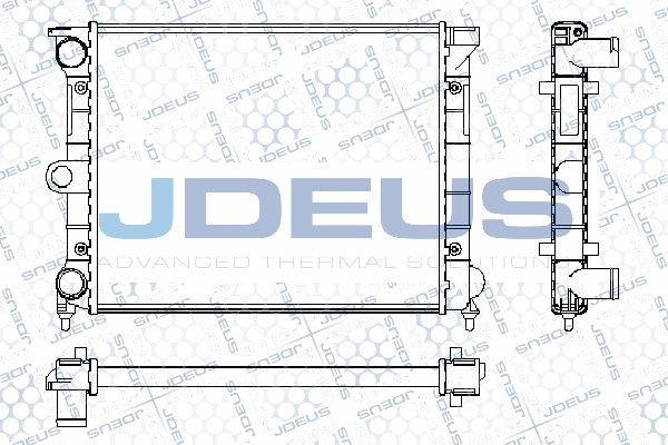 Radiator, engine cooling (RA0300390)