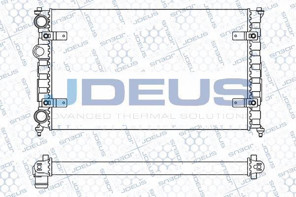 Radiator, engine cooling (M-025022A)