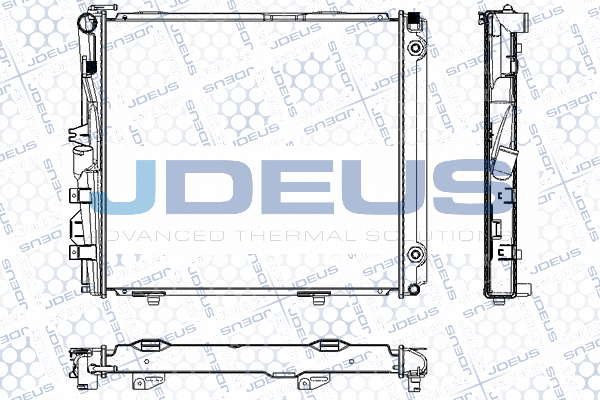 Radiator, engine cooling (RA0170200)