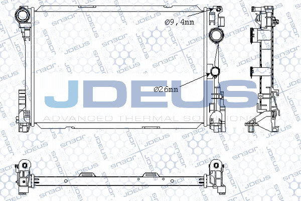 Radiator, engine cooling (M-0171240)