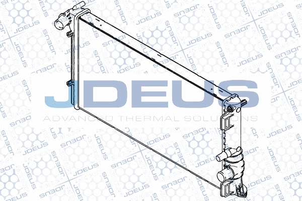 Radiator, engine cooling (RA0360110)