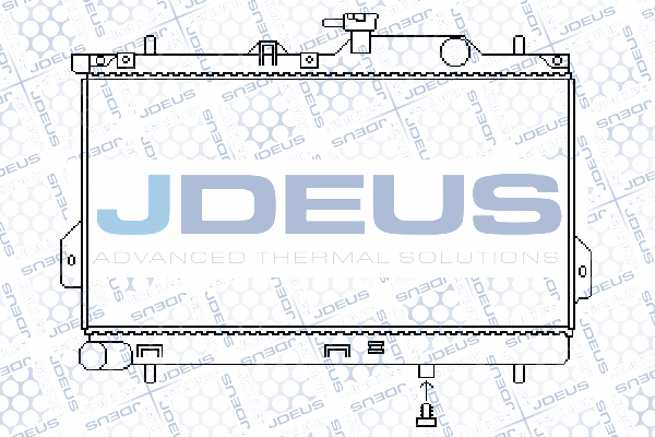 Radiator, engine cooling (054M17)