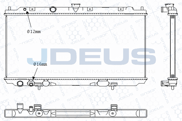 Radiator, engine cooling (M-0190280)