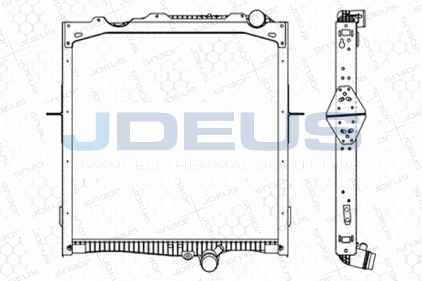 Radiator, engine cooling (M-1231440)