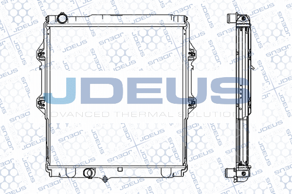 Radiator, engine cooling (028M58)
