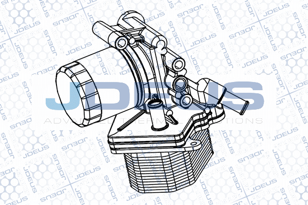 Oil Cooler, engine oil (M-4121160)