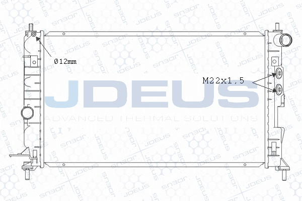 Radiator, engine cooling (M-0200681)