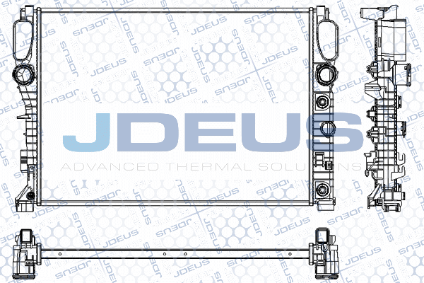 Radiator, engine cooling (RA0170720)
