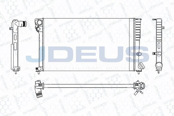 Radiator, engine cooling (M-0070210)