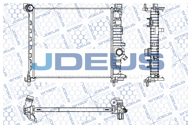 Radiator, engine cooling (M-0201340)
