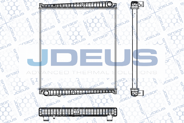 Radiator, engine cooling (RA1230921)