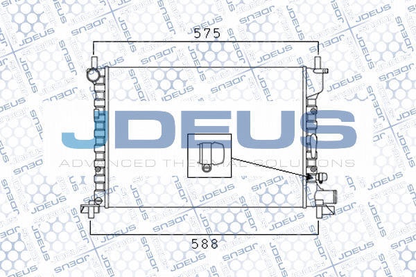 Radiator, engine cooling (M-0120850)