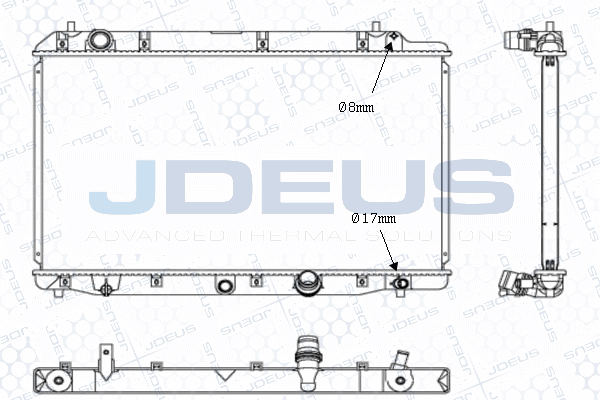 Radiator, engine cooling (M-0130320)