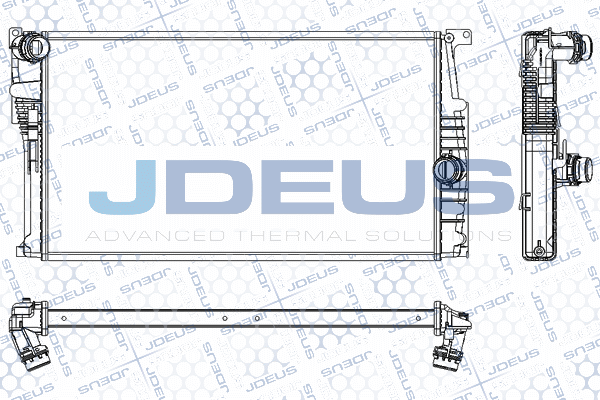 Radiator, engine cooling (RA0050770)