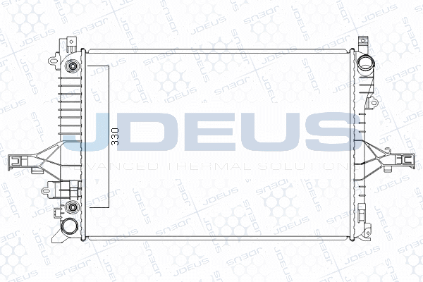 Radiator, engine cooling (M-0310540)