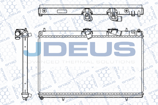 Radiator, engine cooling (M-0070450)