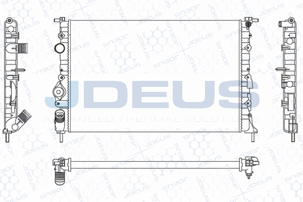 Radiator, engine cooling (M-0230620)