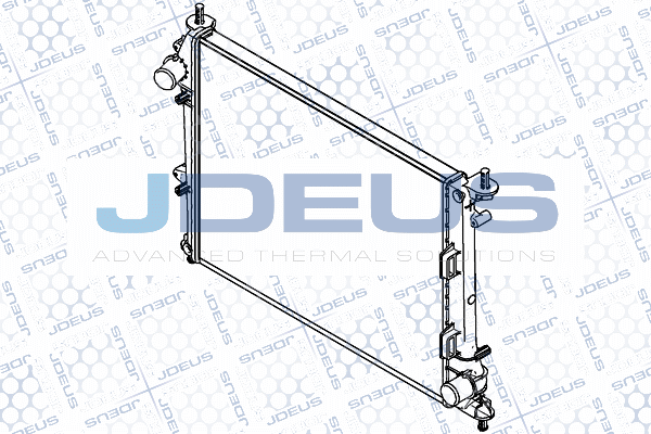 Radiator, engine cooling (RA0111180)