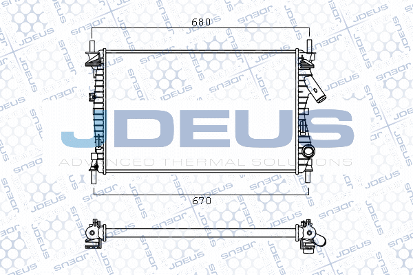 Radiator, engine cooling (M-0120270)