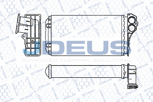 Heat Exchanger, interior heating (M-207014A)