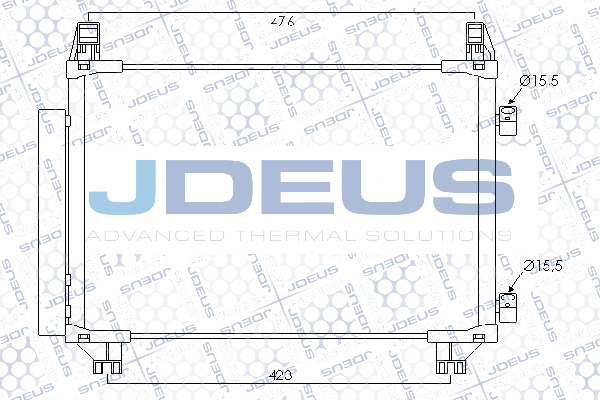 Condenser, air conditioning (728M63)