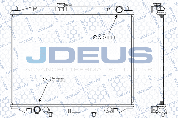 Radiator, engine cooling (019M52)