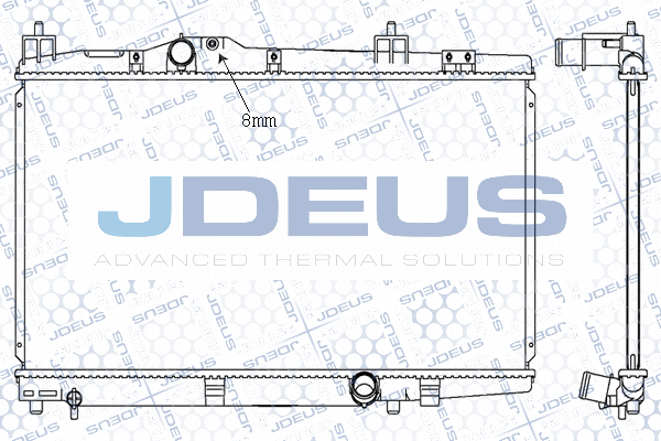 Radiator, engine cooling (M-0280160)