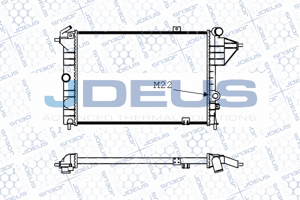 Radiator, engine cooling (M-0200580)