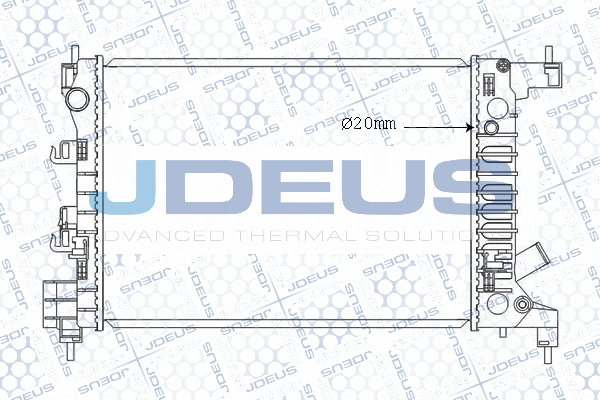 Radiator, engine cooling (M-0560150)