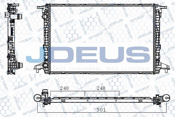 Radiator, engine cooling (M-0010720)